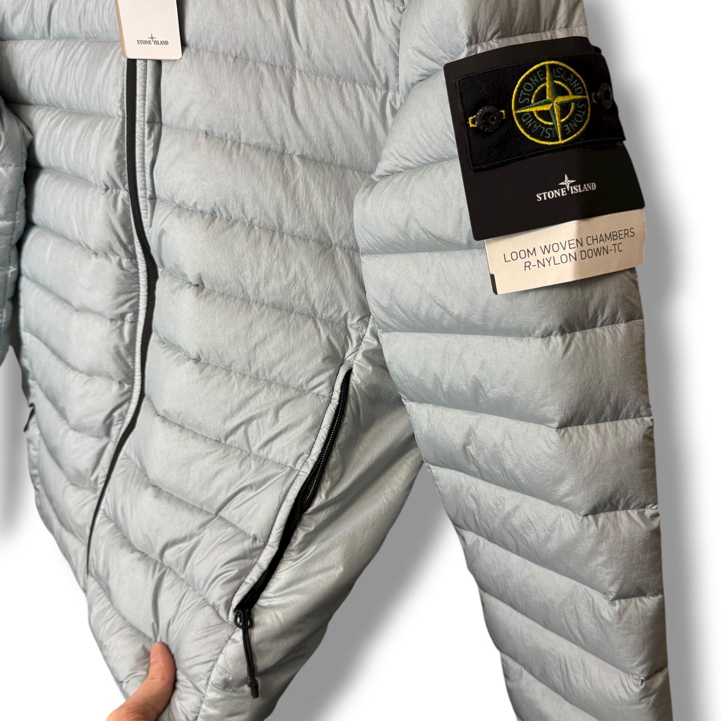 Stone Island Loom Woven Down (L, 22”)