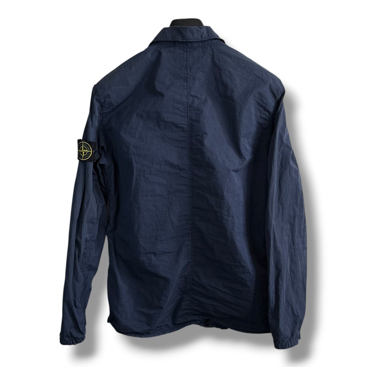Stone Island Cotton / Polyamide Overshirt (M, 21.5”)