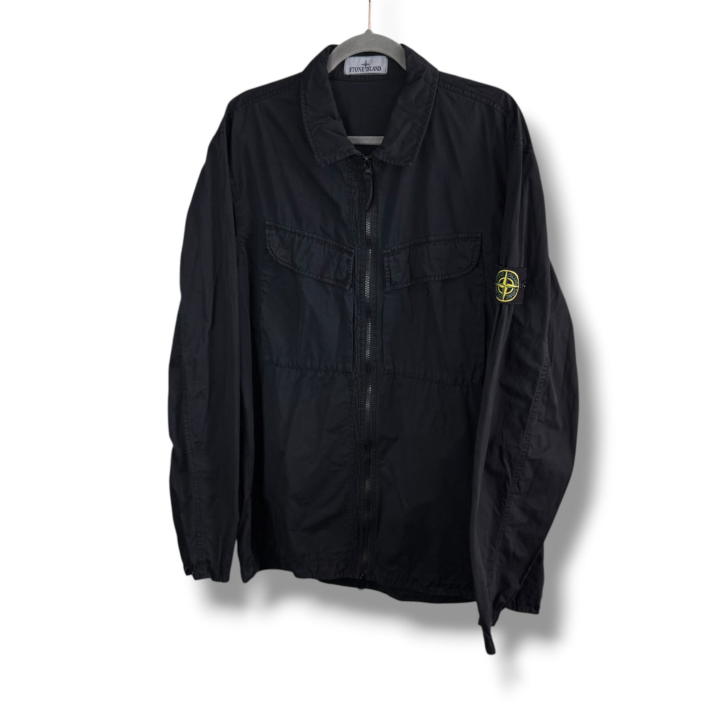 Stone Island Double Pocket Overshirt (XXL, 24.5”)
