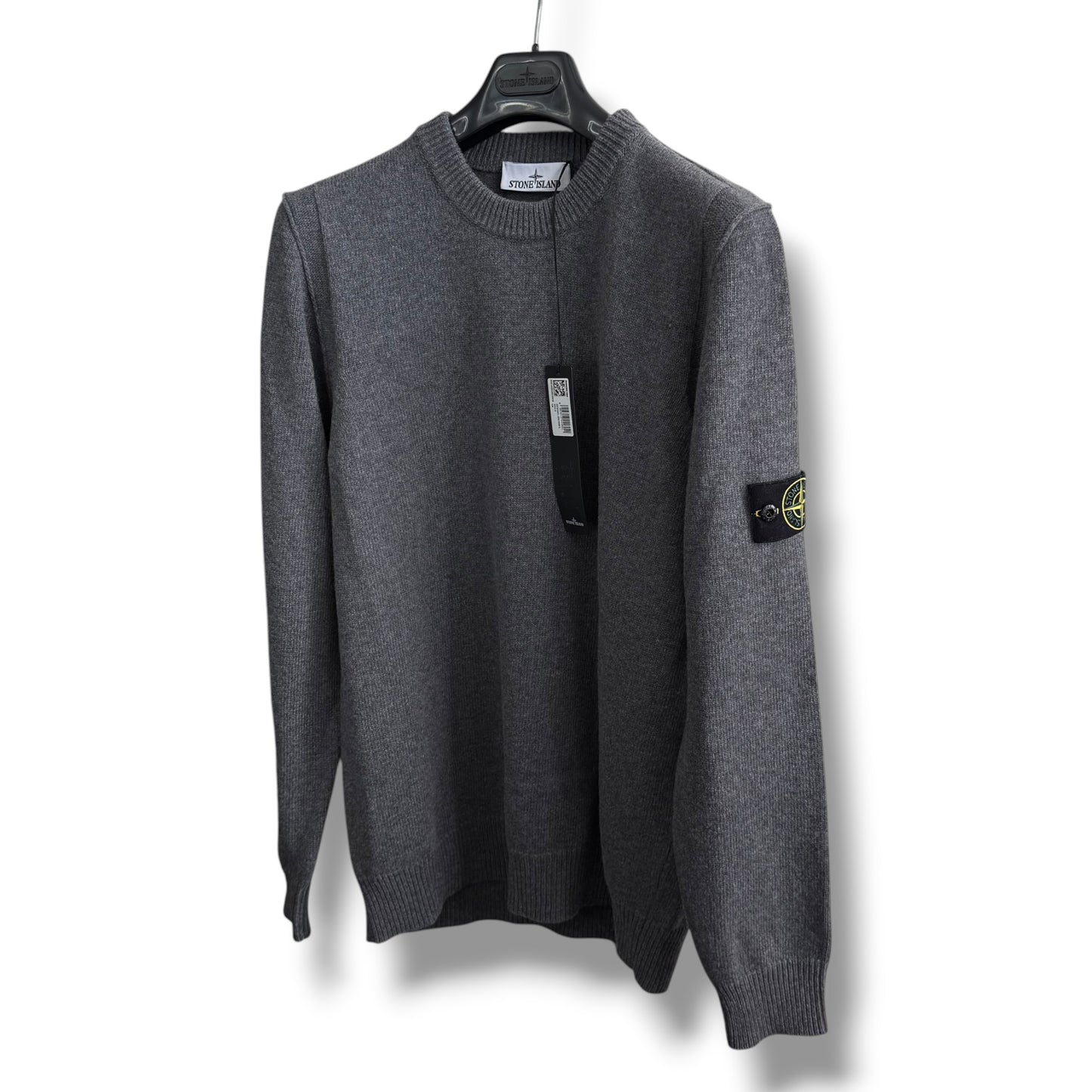 Stone Island Chunky Wool Crewneck Sweatshirt (XL, 23”)