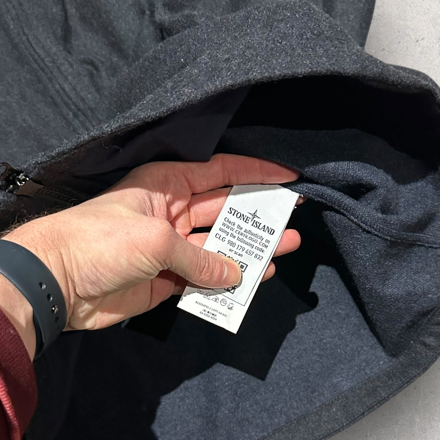 Stone Island Wool Jacket - (XL 24.5”)