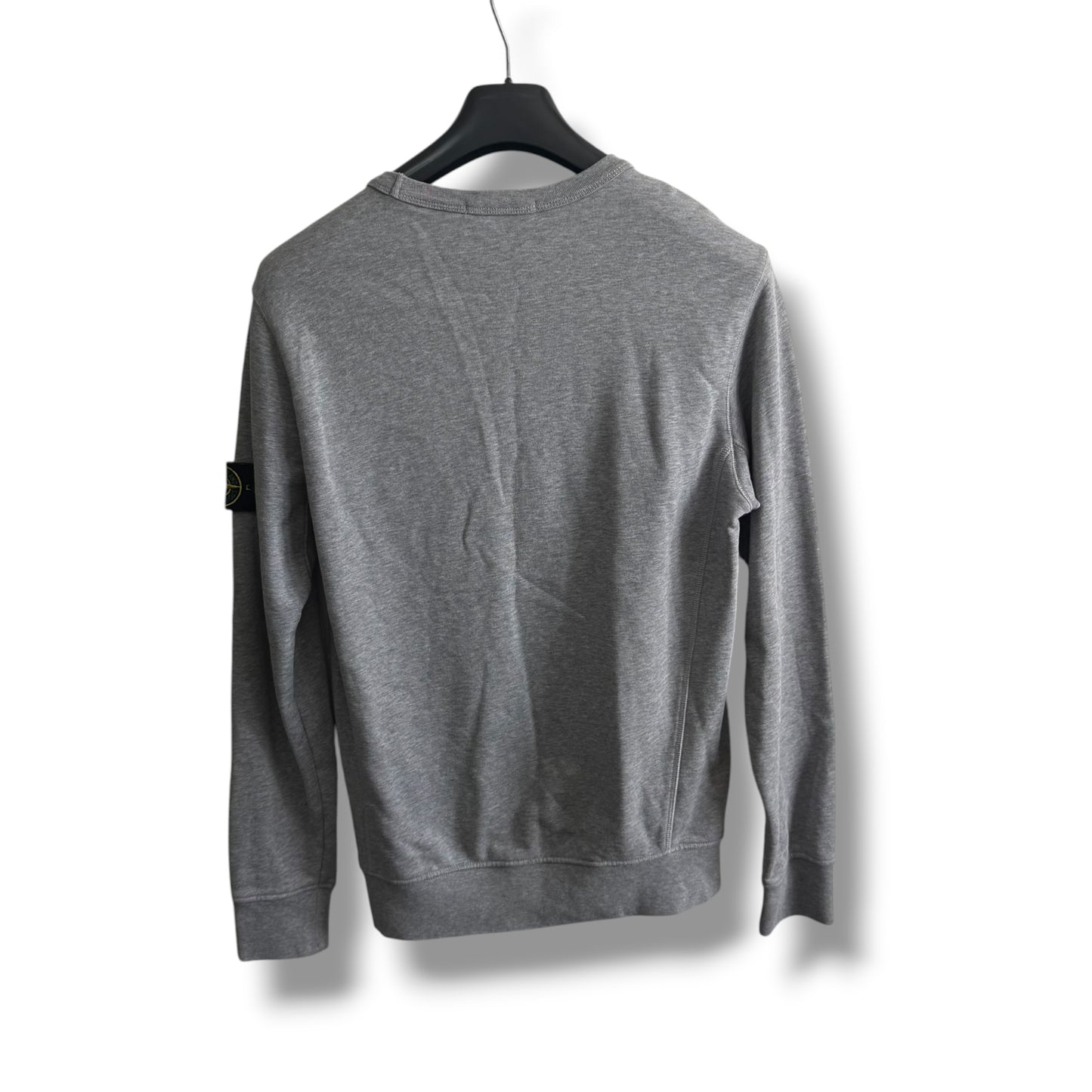 Stone Island Grey Sweatshirt (M, 21")