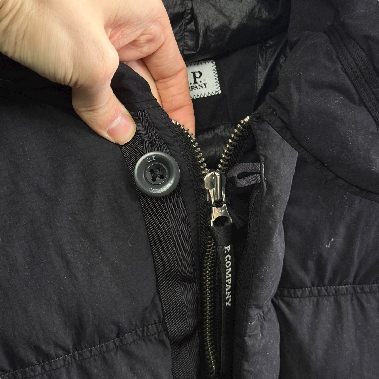 CP Company Flatt Nylon 3/4 Puffer (XL, 26”)
