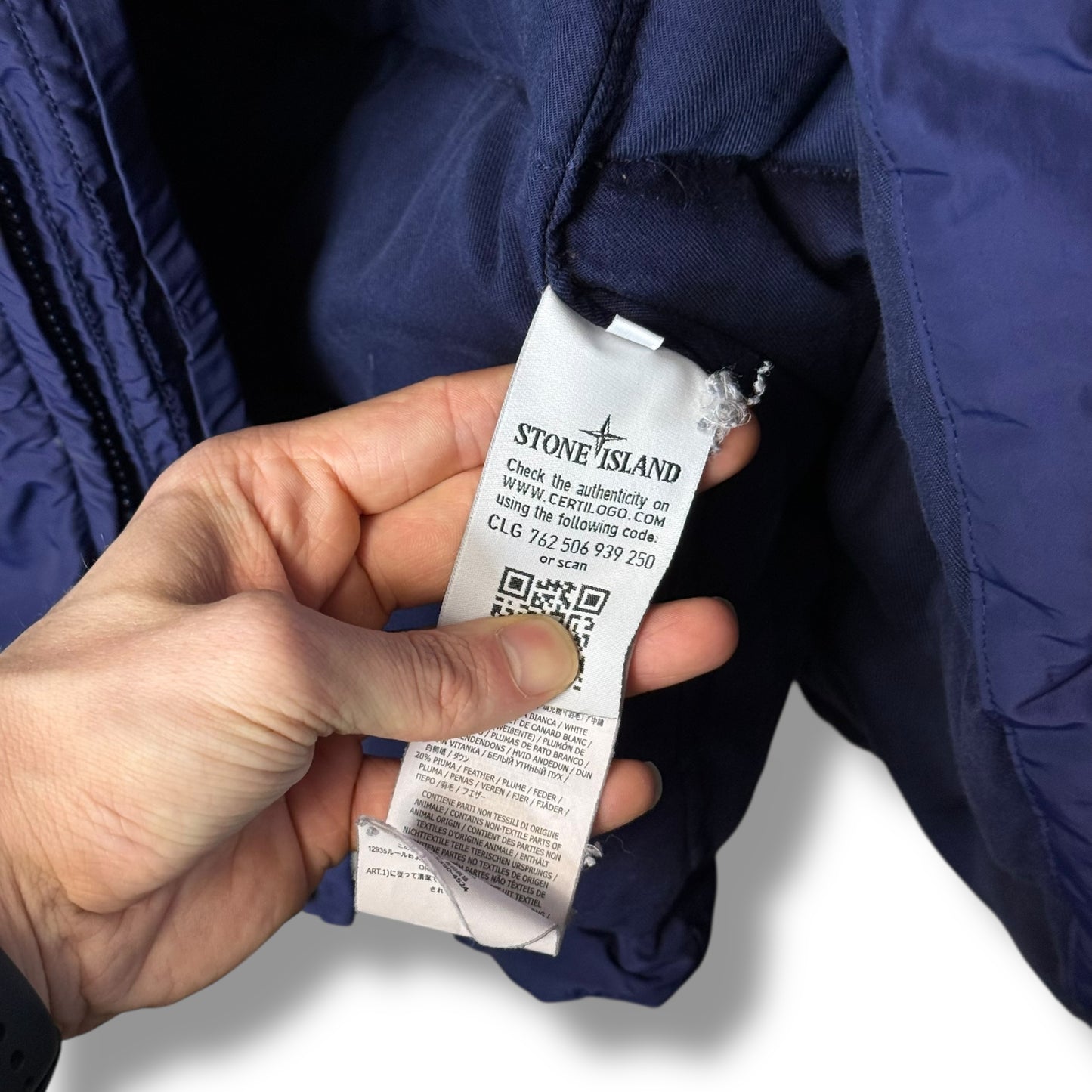 Stone Island Micro Reps Down (L, 23”)