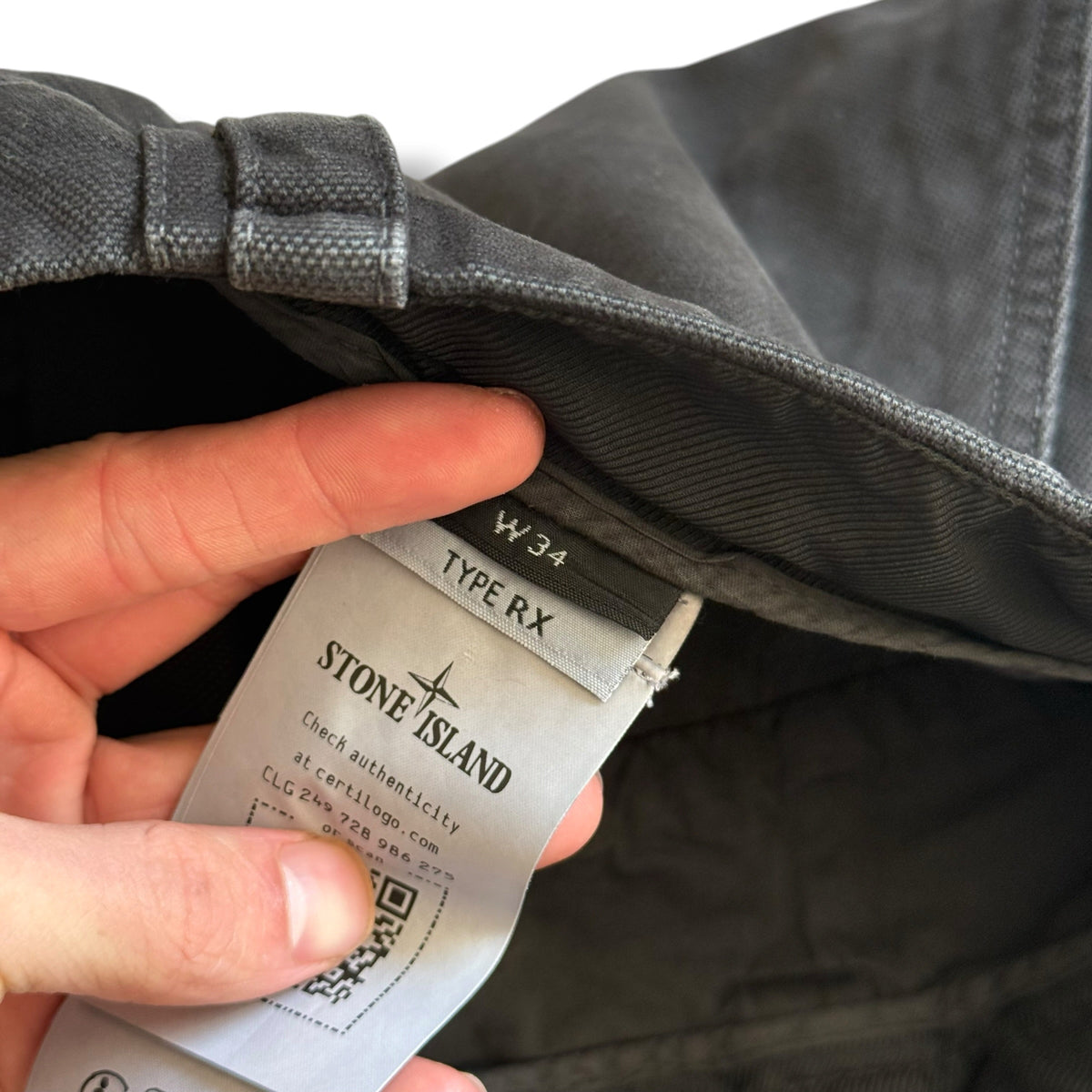 Stone Island RX Front Badge Cargos (34”)