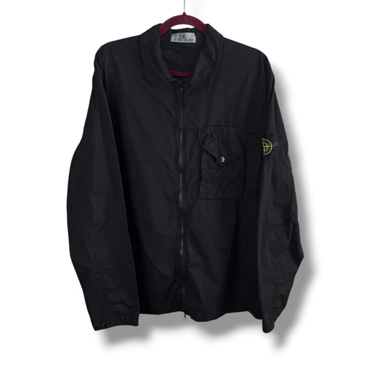 Stone Island Single Pocket Overshirt (XXL, 25.5”)