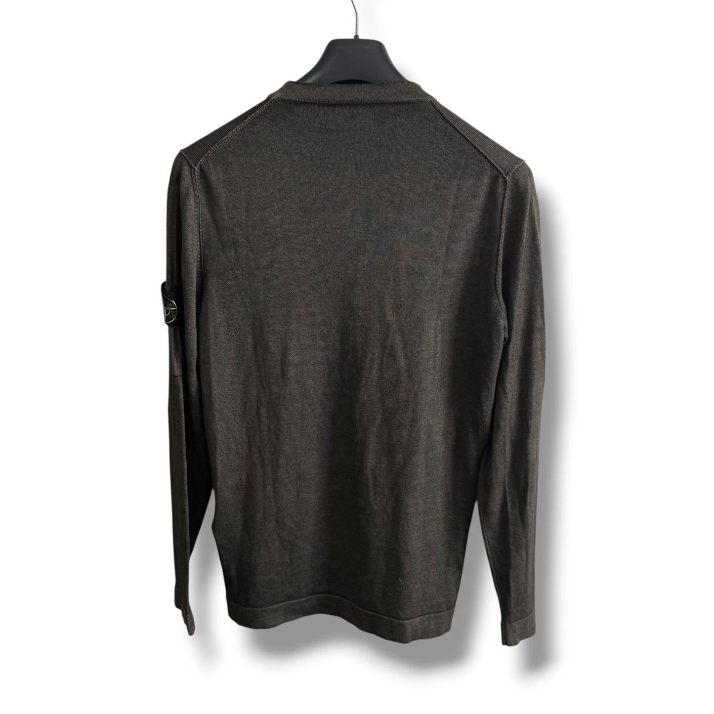 Stone Island Fast Dry + Air Brush Knitted Jumper (L, 21”)