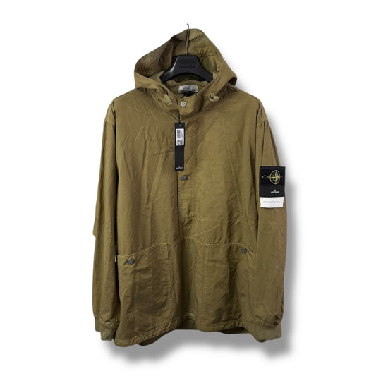 Stone Island Cupro Cotton Twill-TC Smock (3XL, 29.5”)