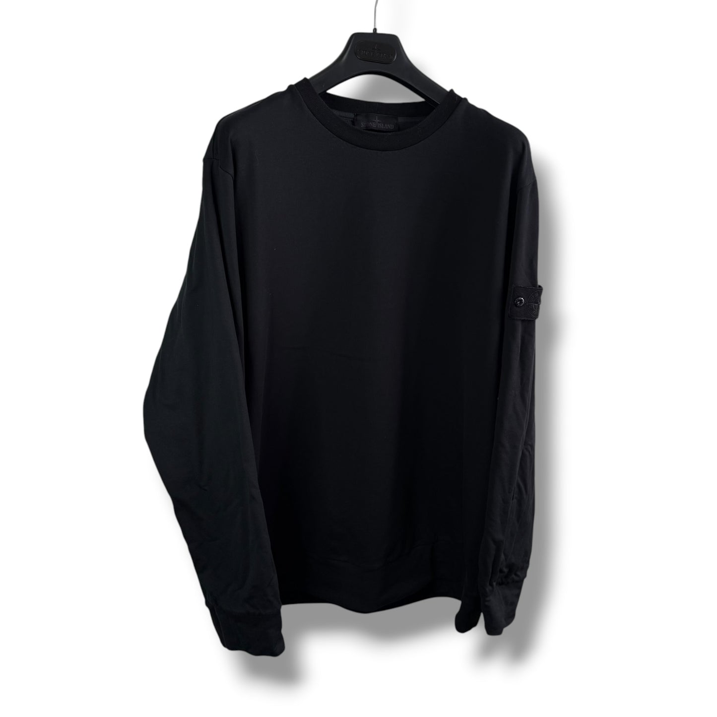 Stone Island Ghost Stretch Cotton Crewneck Jumper (3XL, 28.5”)