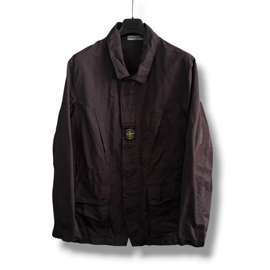 Stone Island Microfibre Centre Patch Field Jacket (XXL, 26”)