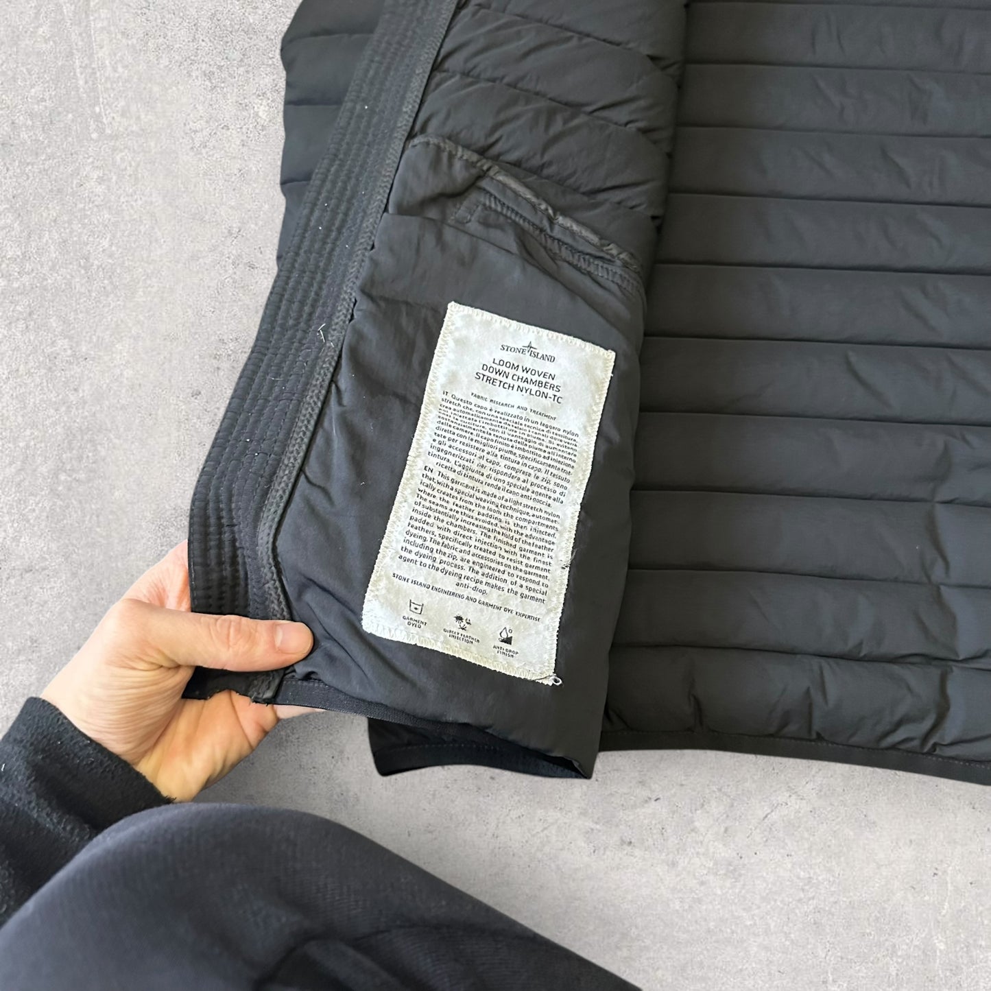 Stone Island Loom Woven Down Chambers - (XXL 25.5”)