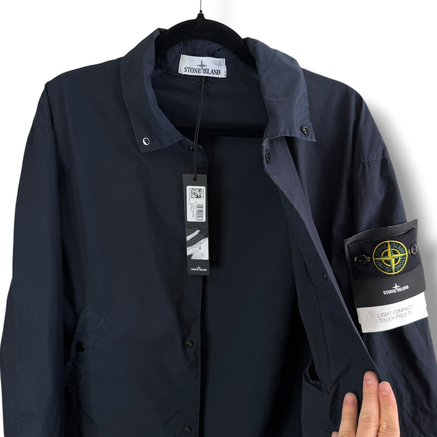 Stone Island Light Compact Touch Poly-TC (M, 24.5”)