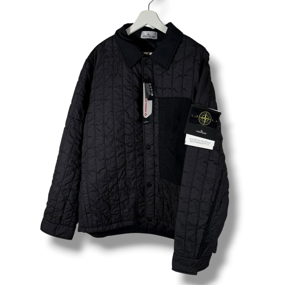 Stone Island Quilted Nylon Stella With Primaloft - TC (XL, 25”)