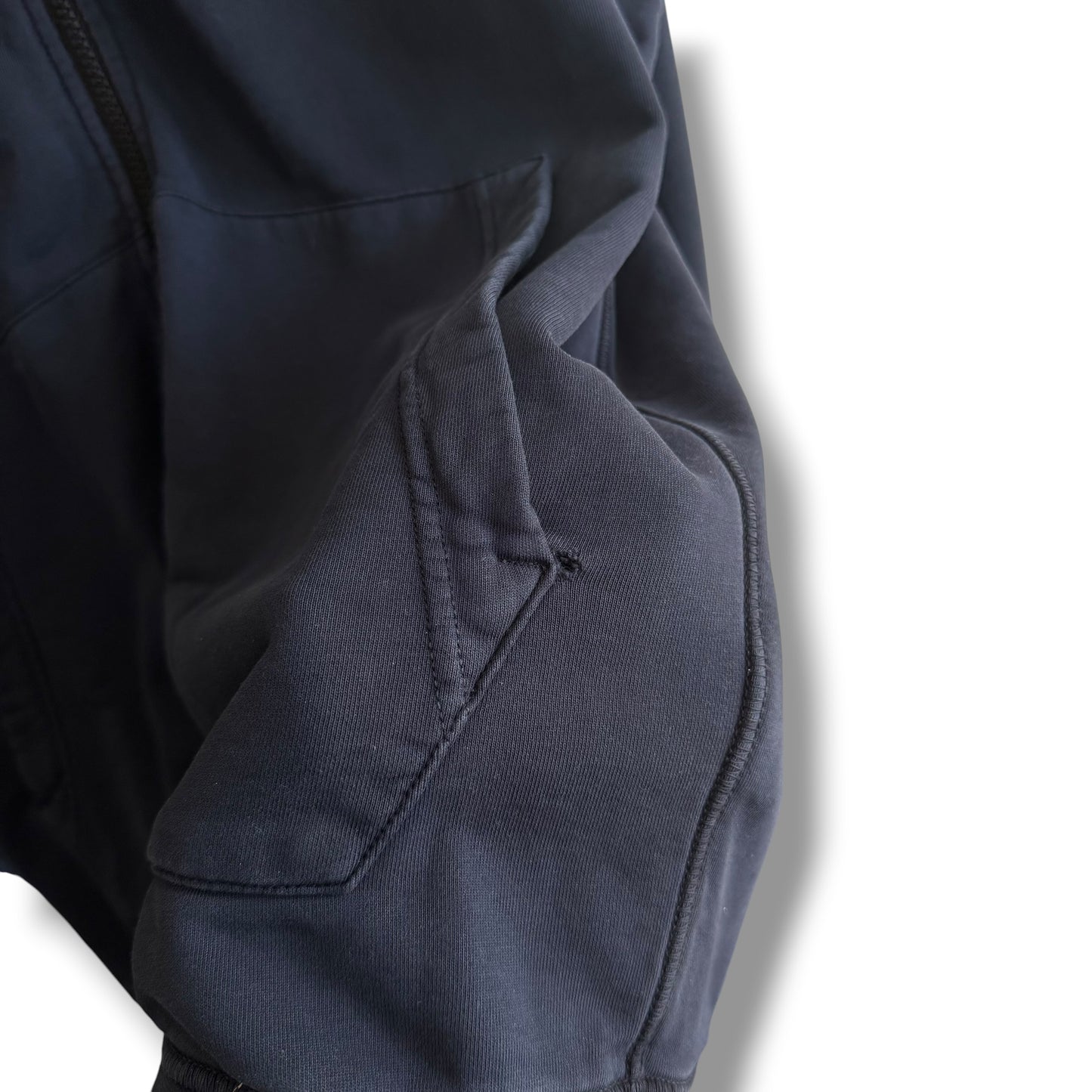 Stone Island Zip Hoodie (XXL, 25.5”)