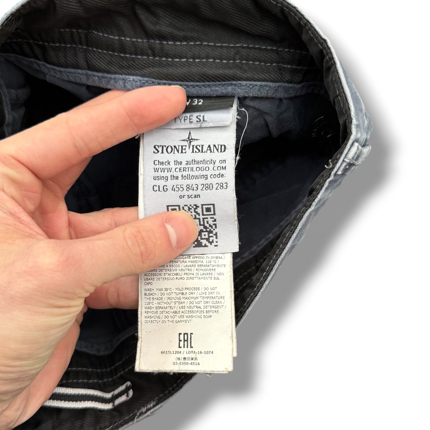 Stone Island Cargo Shorts (32”)