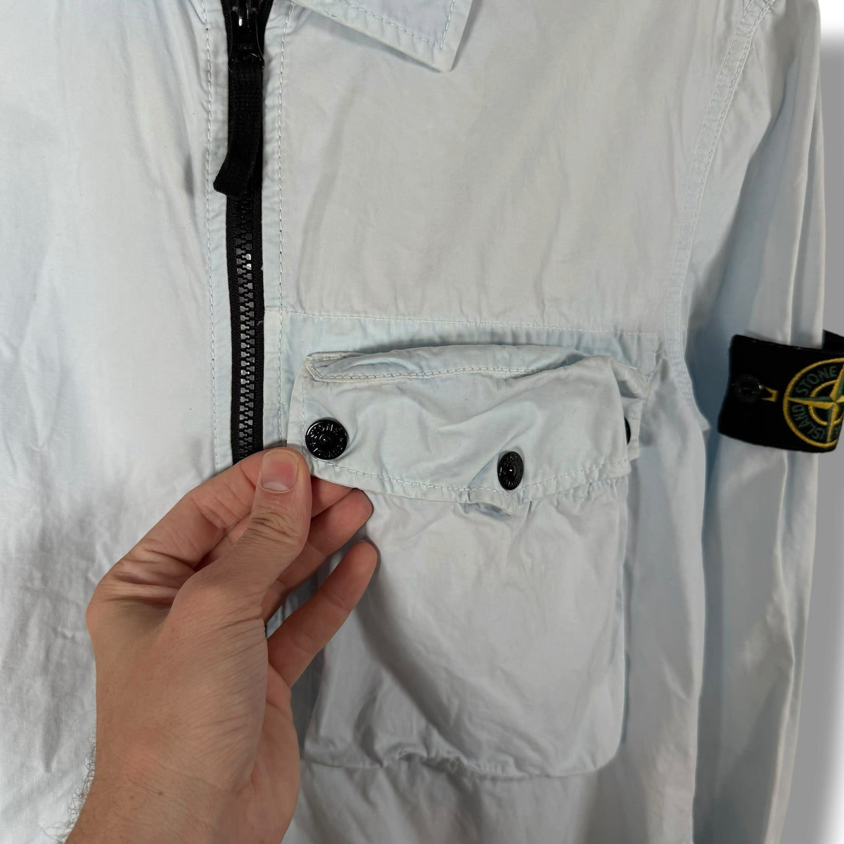 Stone Island Overshirt (S, 20.5”)