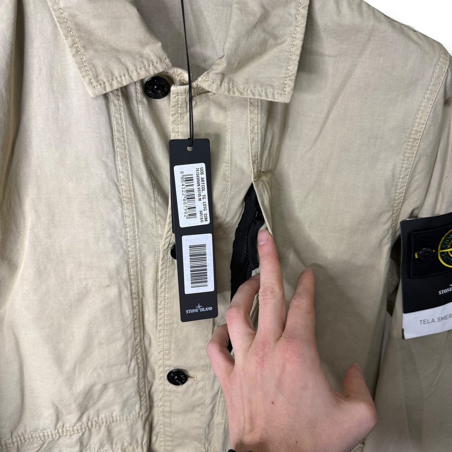 Stone Island Tela Smerigliata (M, 22”)