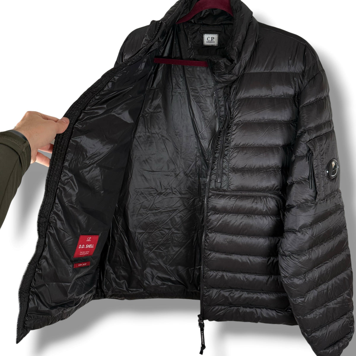 CP Company DD Shell Down Jacket (XL, 24.5”)