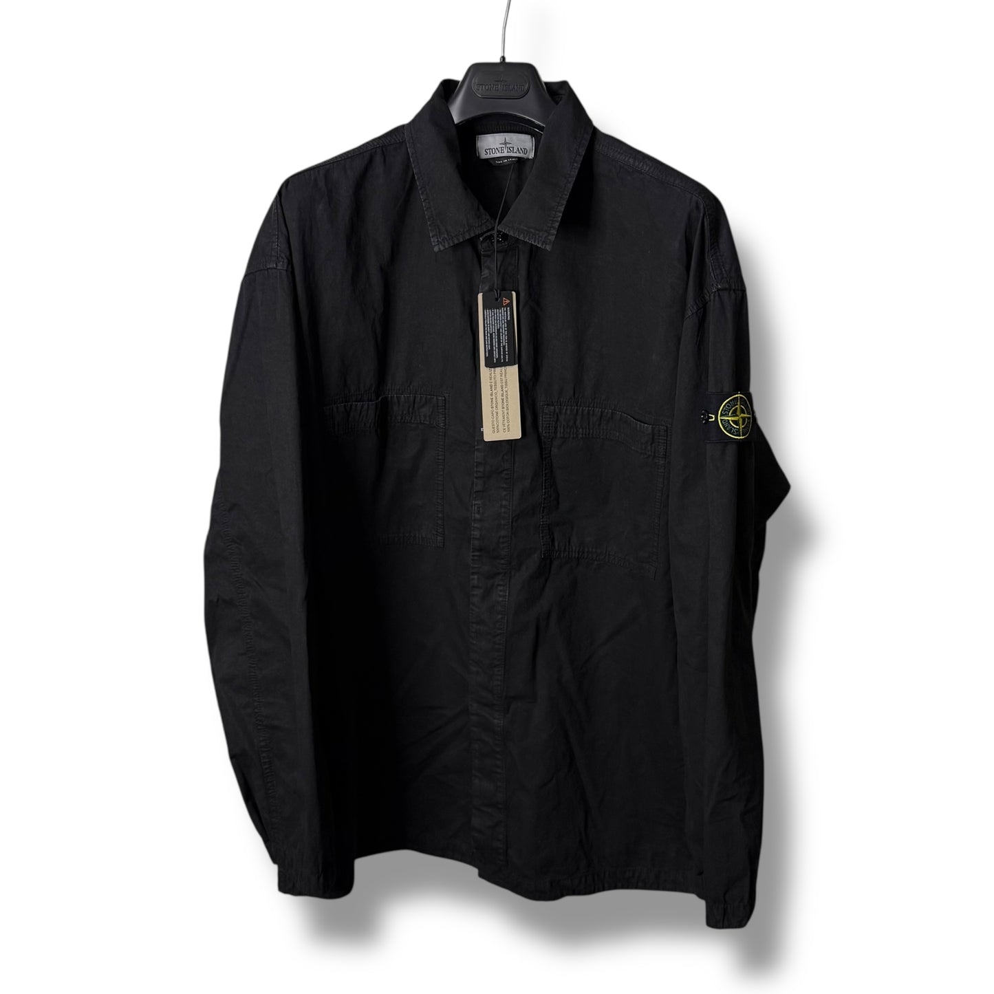 Stone Island Buttoned Overshirt (XXL, 27”)