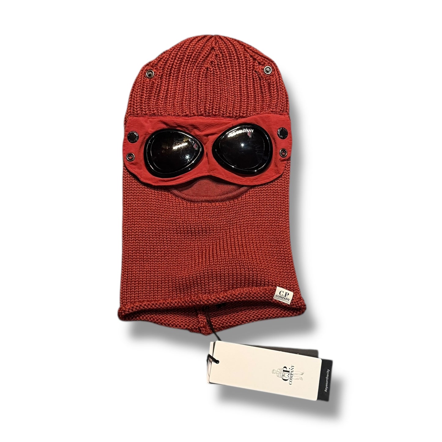 CP Company Burgundy Balaclava
