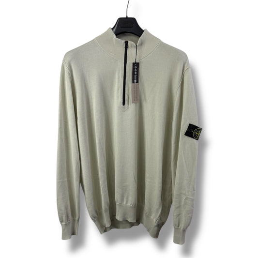 Stone Island Knitted 1/4 Zip (3XL, 25.5”)