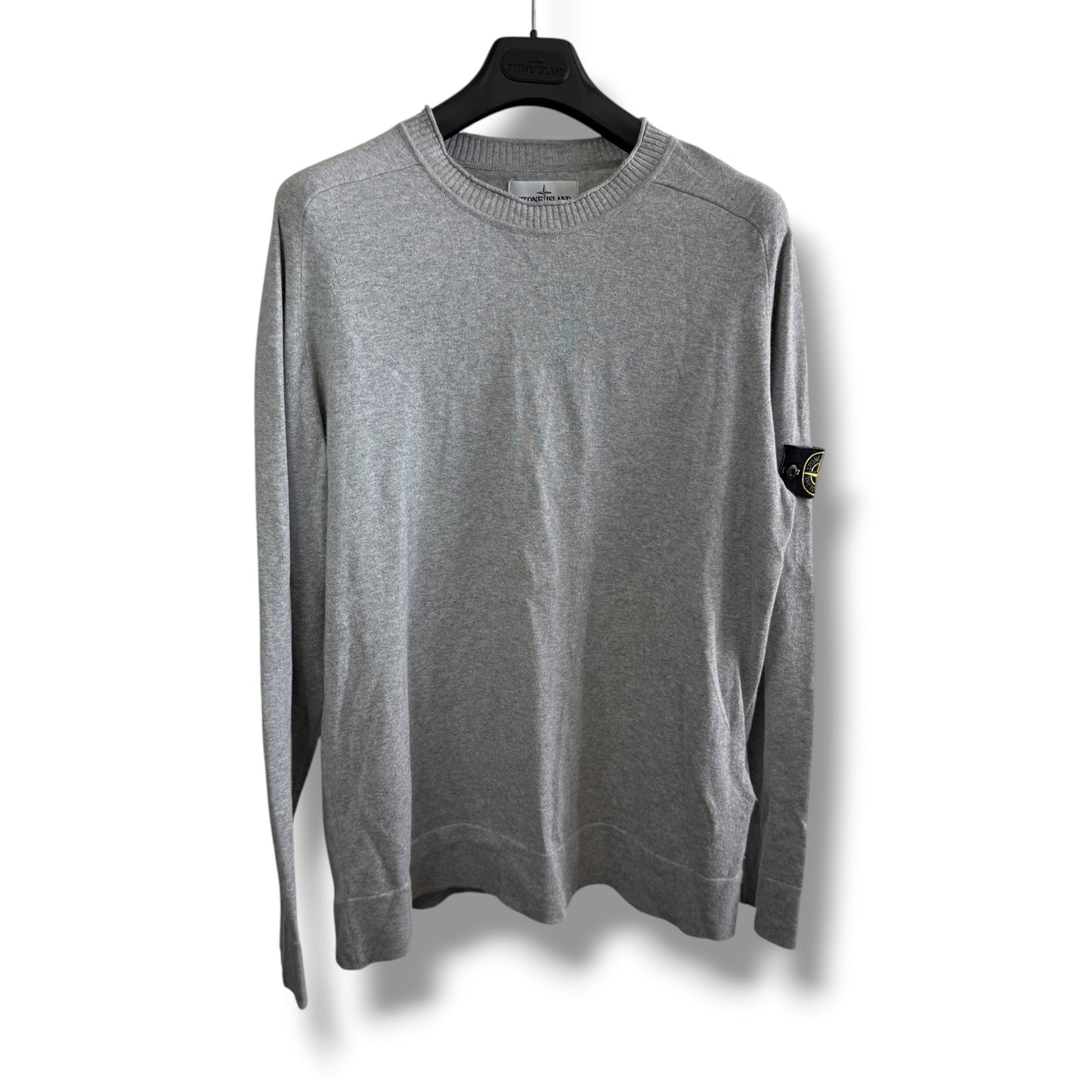 Stone Island Knitted Sweatshirt (L, 22”)