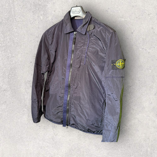 Stone Island Inner Lined Nylon Overshirt (L, 22”)