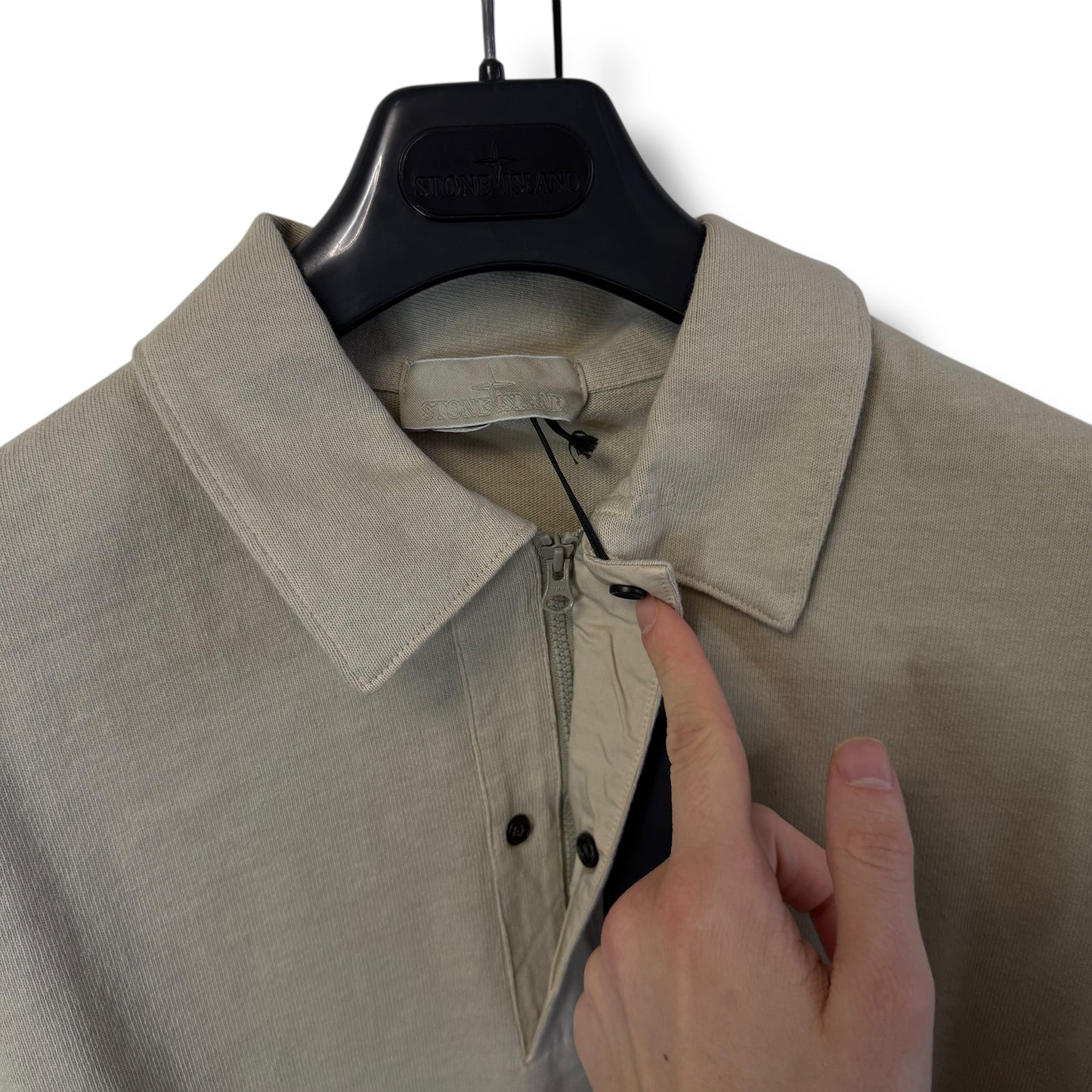 Stone Island Ghost 1/4 Zip Jumper (XL, 25.5”)