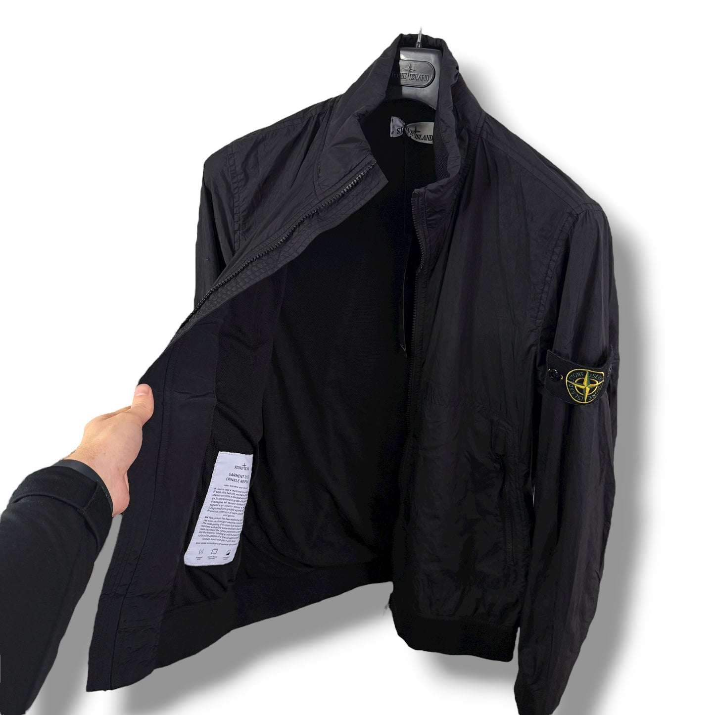 Stone Island Garment Dyed Crinkle Reps NY (S, 20.5”)
