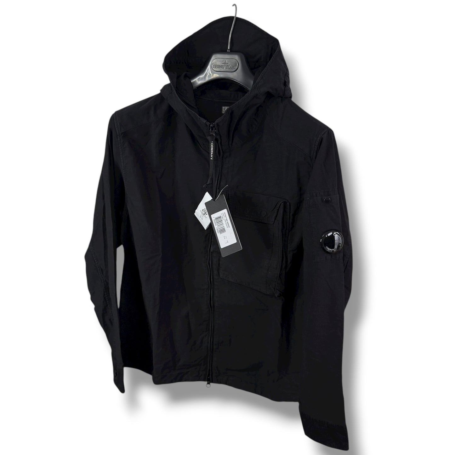CP Company Zip Hooded Jacket (S, 21.5”)