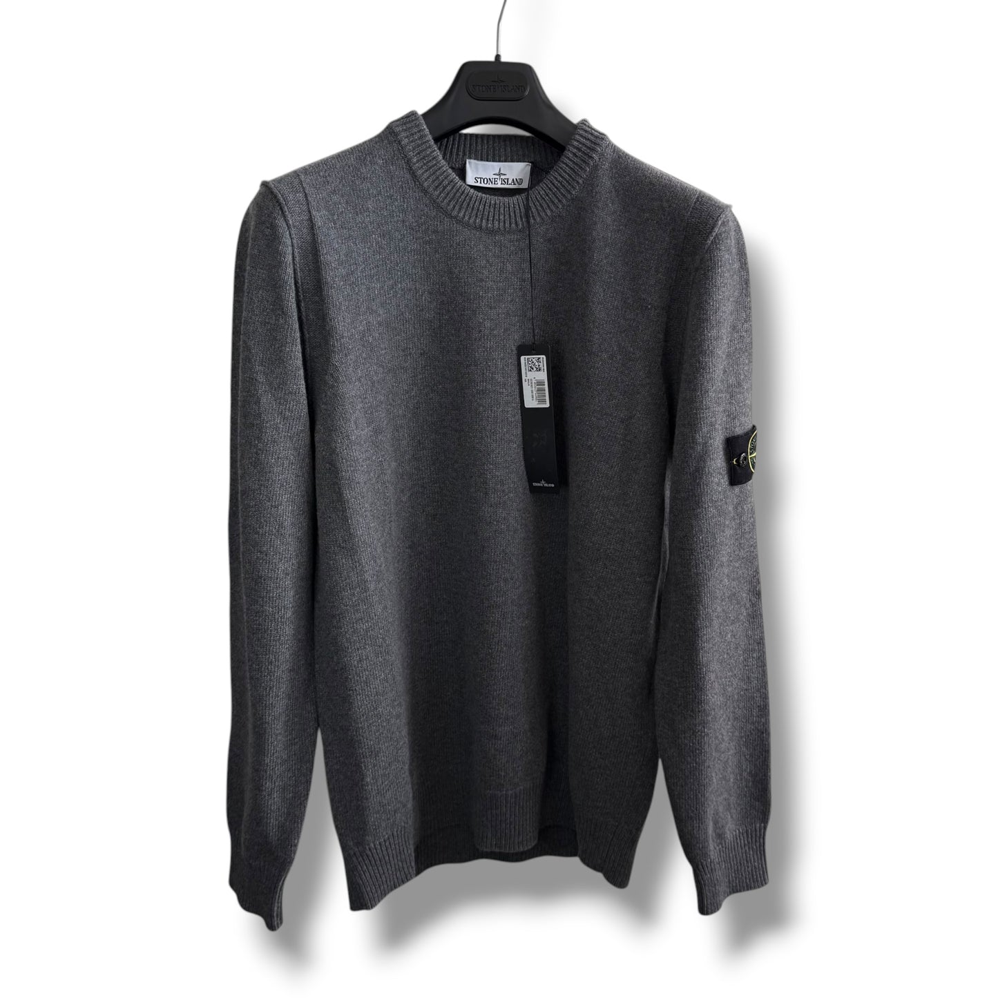 Stone Island Chunky Wool Crewneck Sweatshirt (XL, 23”)