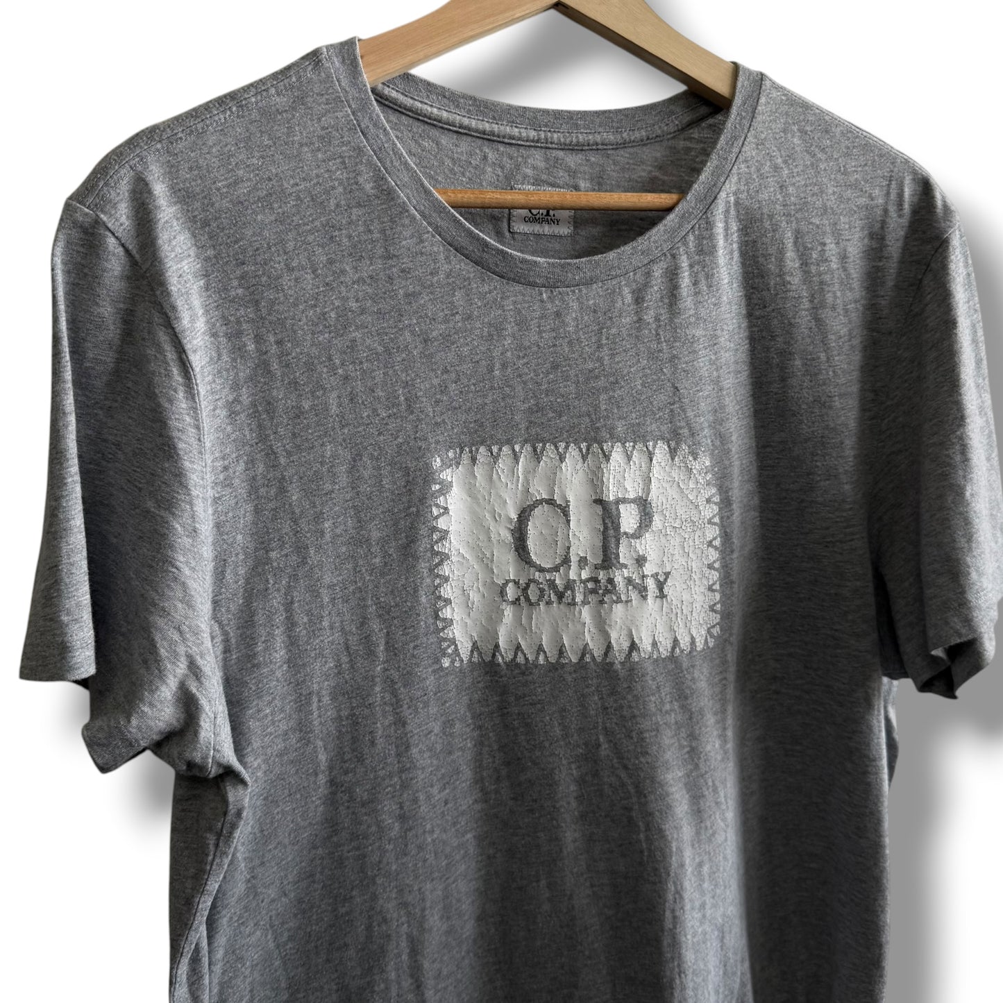 CP Company Grey T-Shirt (XL, 22”)
