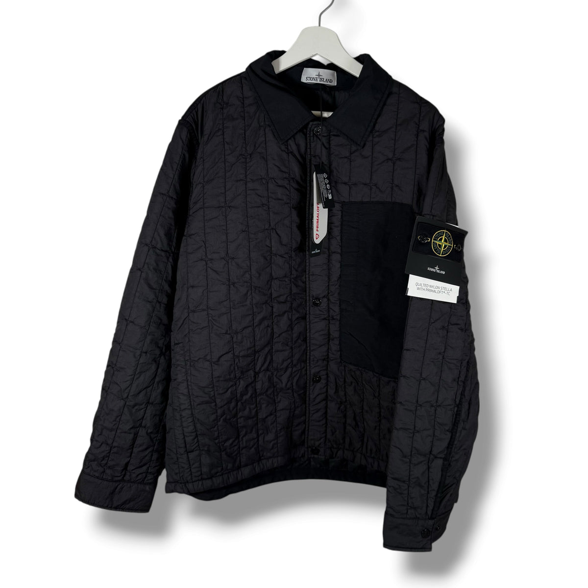 Stone Island Quilted Nylon Stella With Primaloft - TC (XL, 25”)