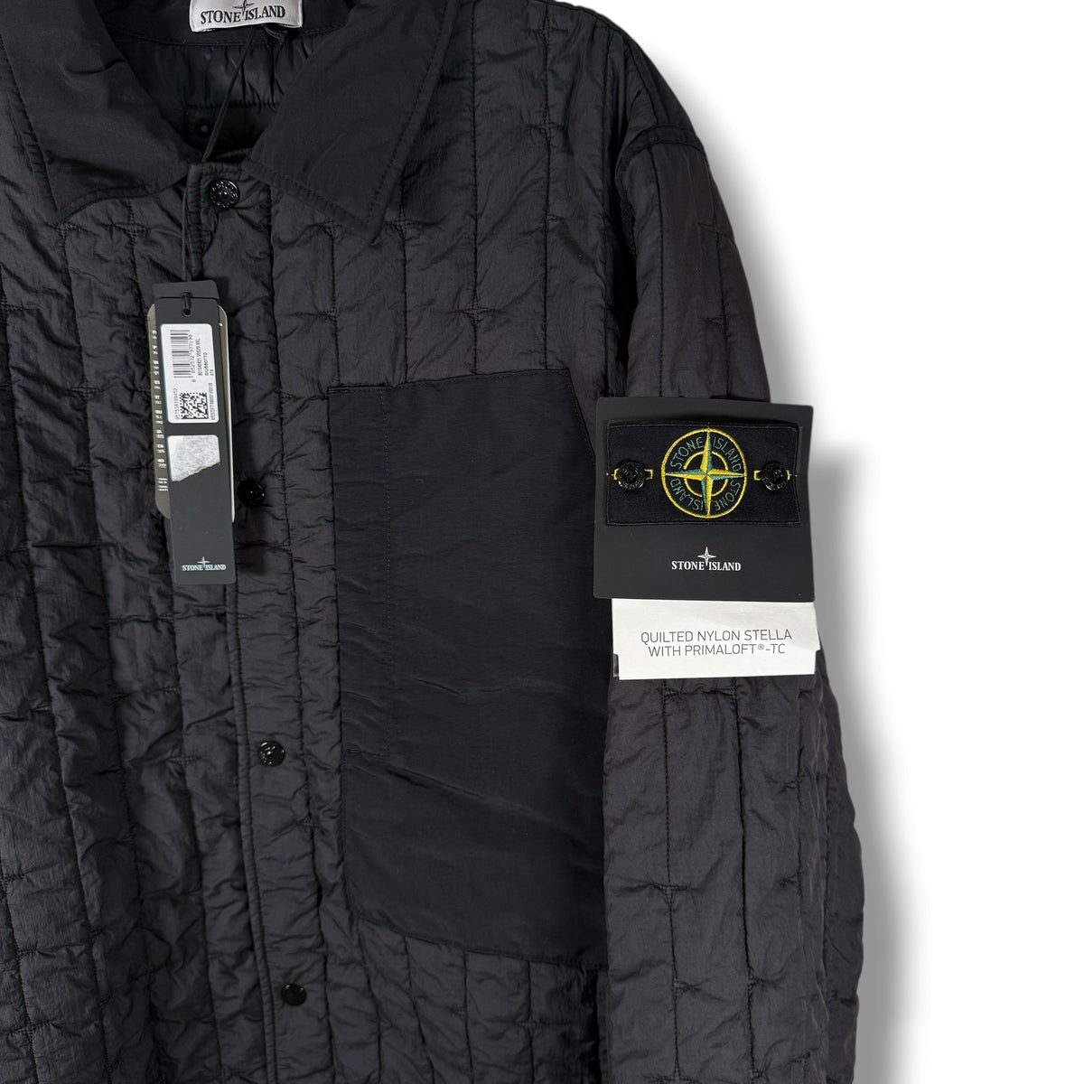 Stone Island Quilted Nylon Stella With Primaloft - TC (XXL, 26”)