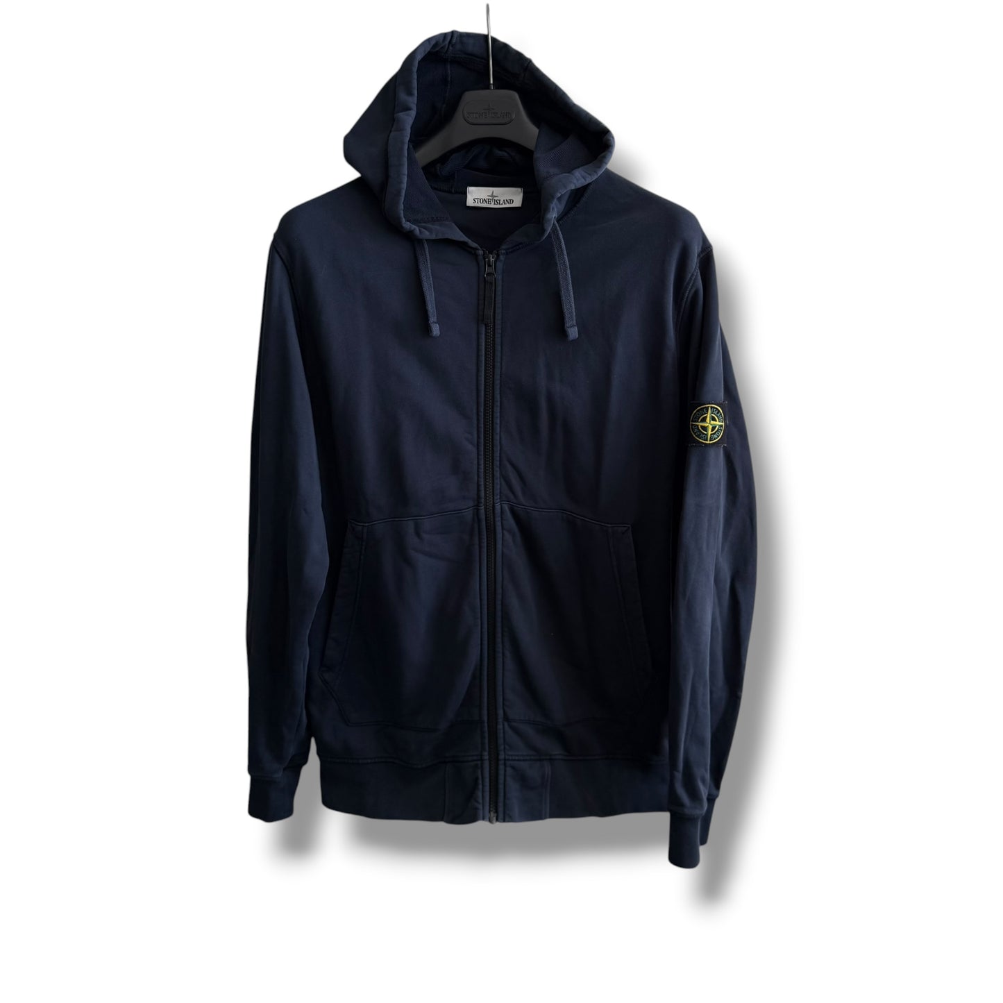 Stone Island Zip Hoodie (XXL, 25.5”)