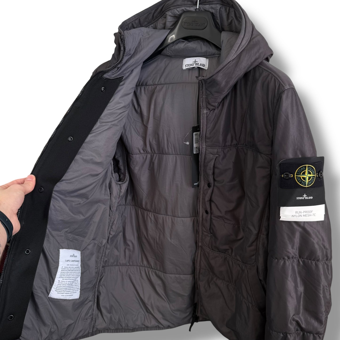 Stone Island Run Proof Nylon Mesh-TC (L, 23”)