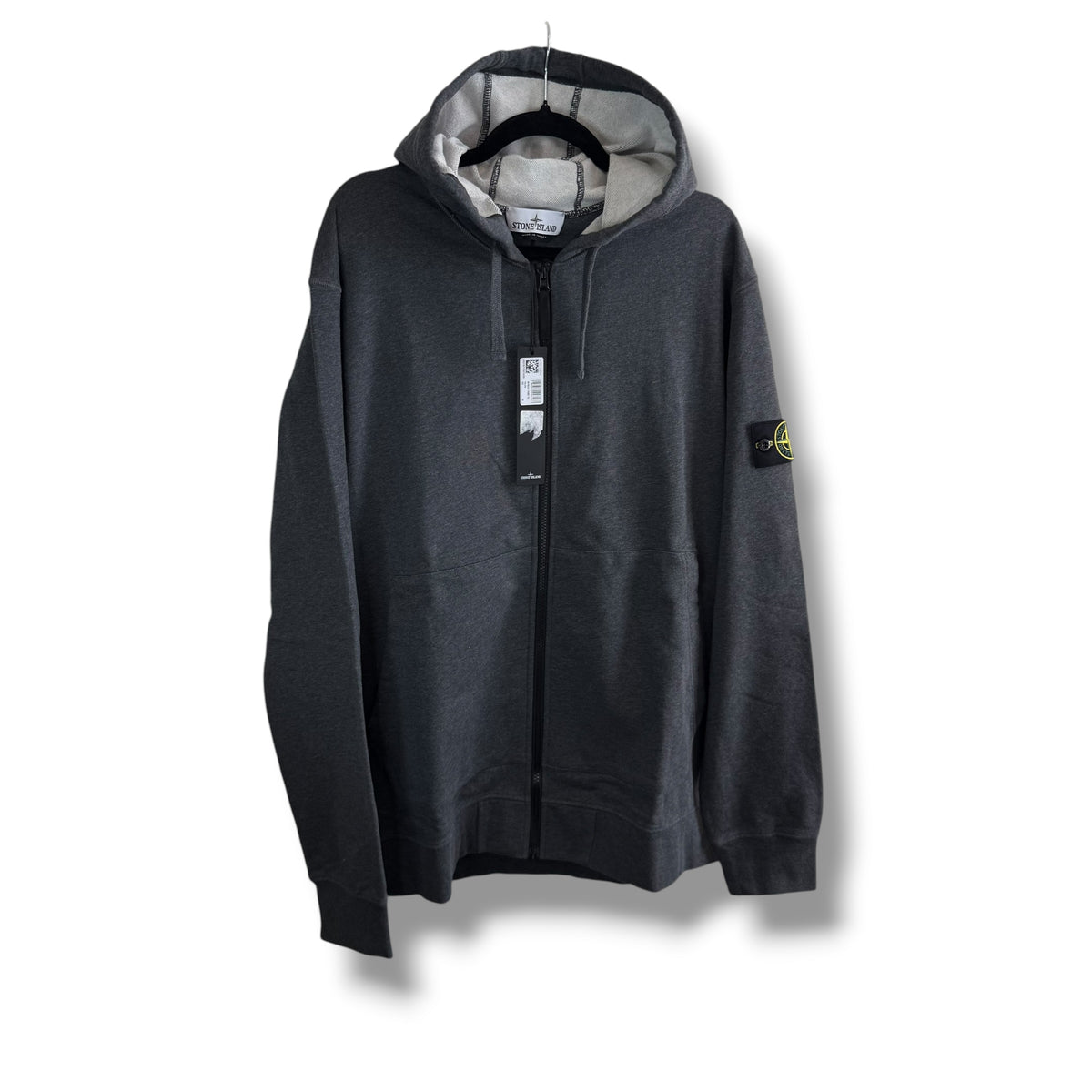 Stone Island Zip Hoodie (3XL, 27”)