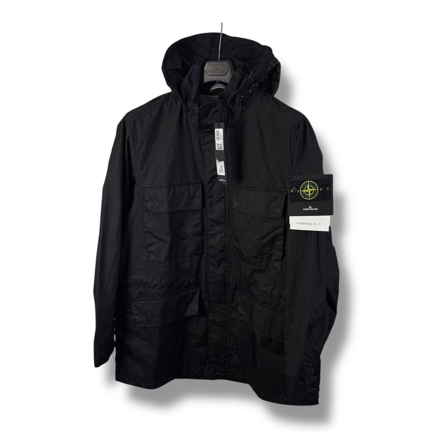 Stone Island Membrana Parka 3L-TC (L, 24”)