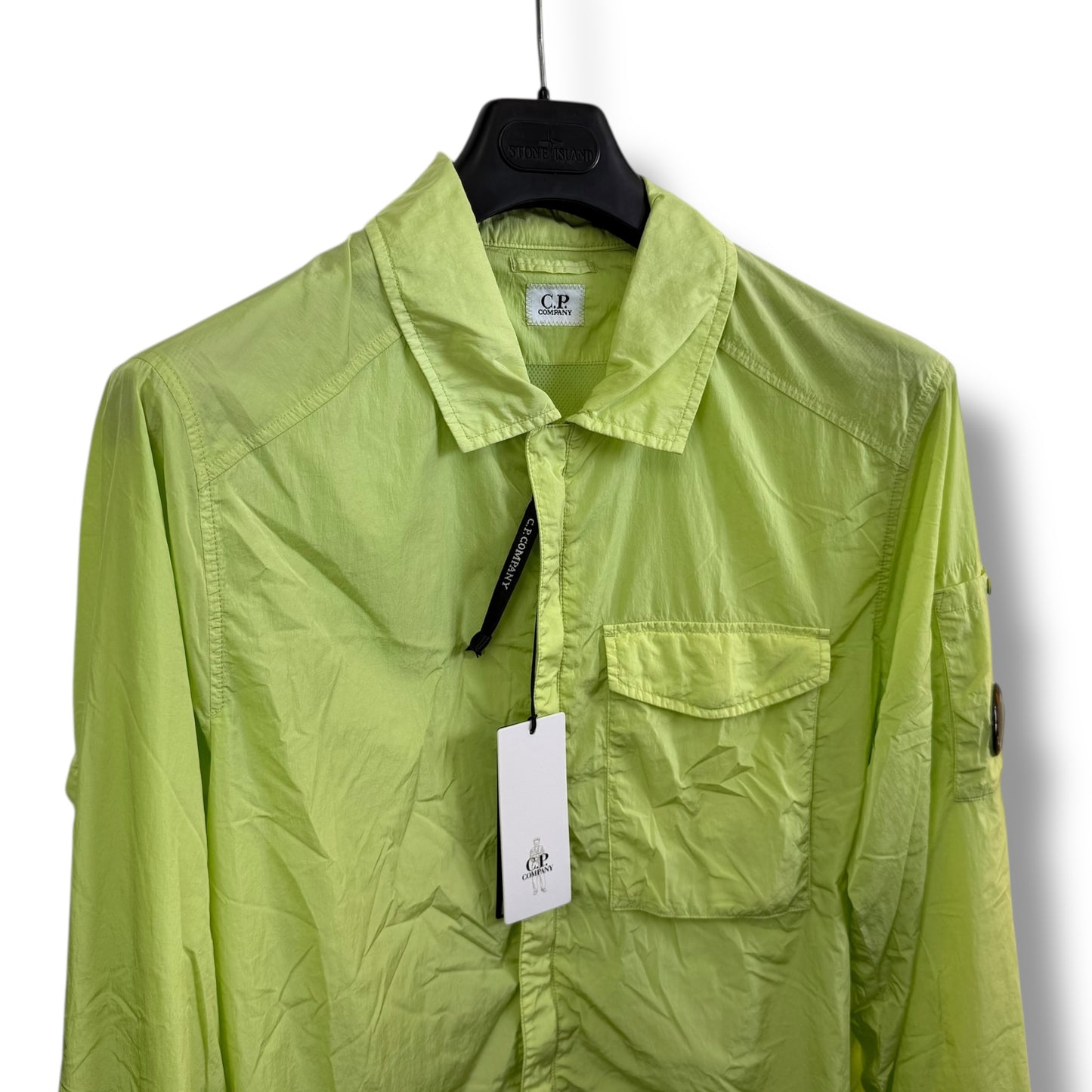 CP Company Chrome-R Overshirt (L, 22.5”)