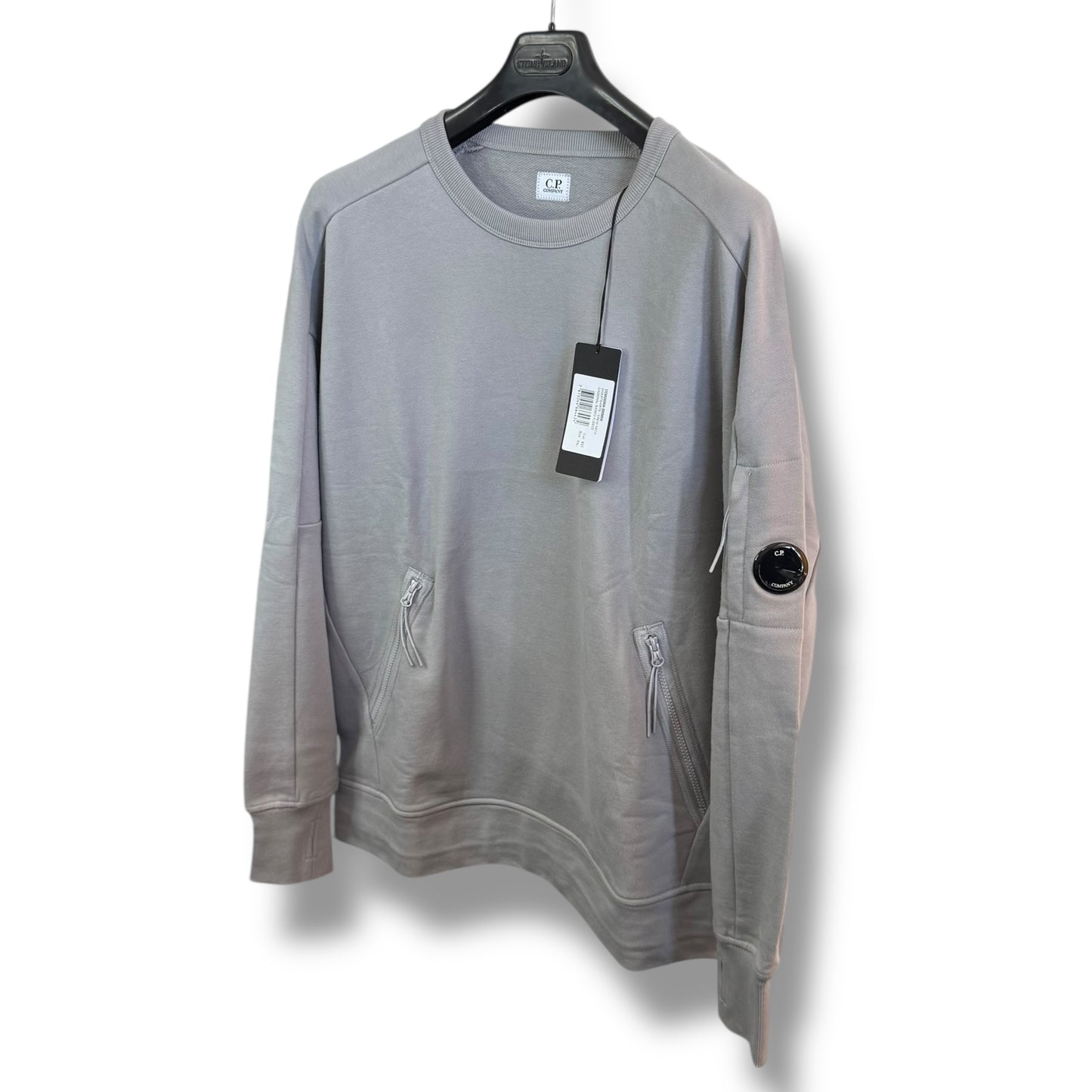 CP Company Zip Crewneck (XXL, 25”)