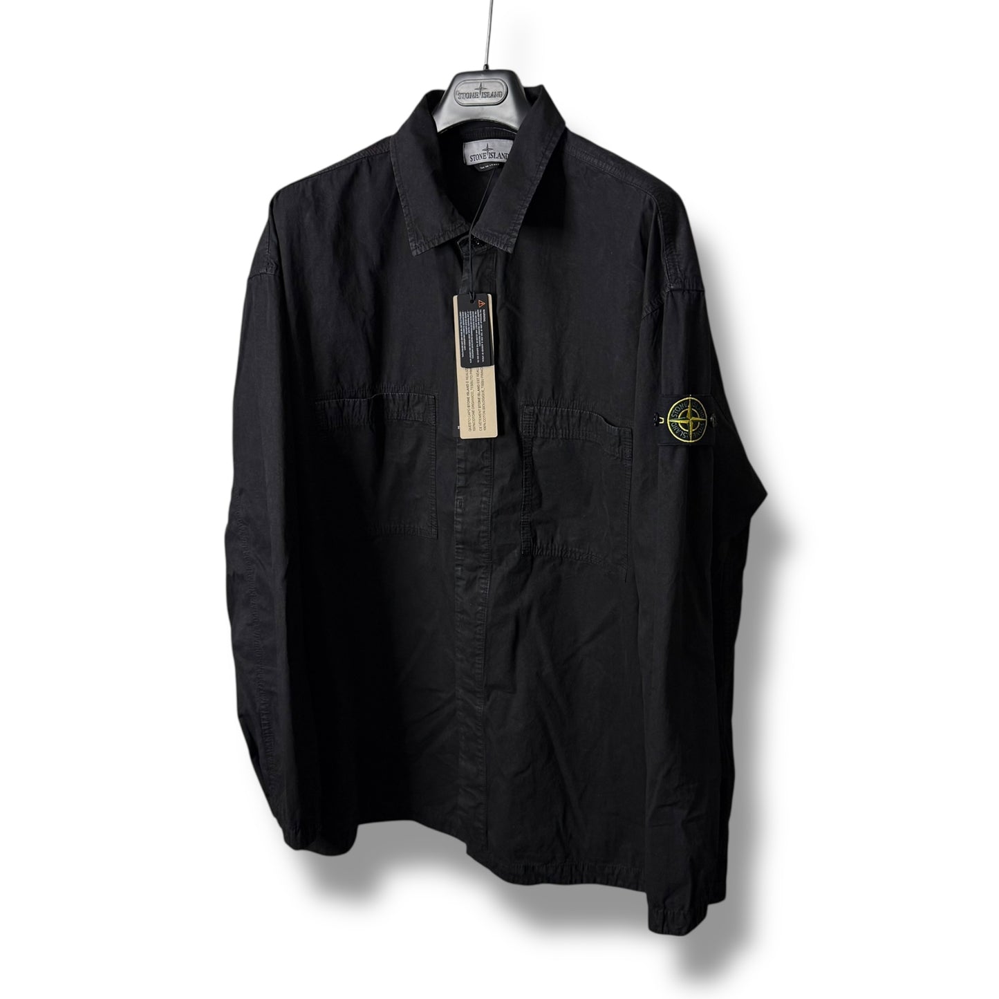 Stone Island Buttoned Overshirt (XXL, 27”)