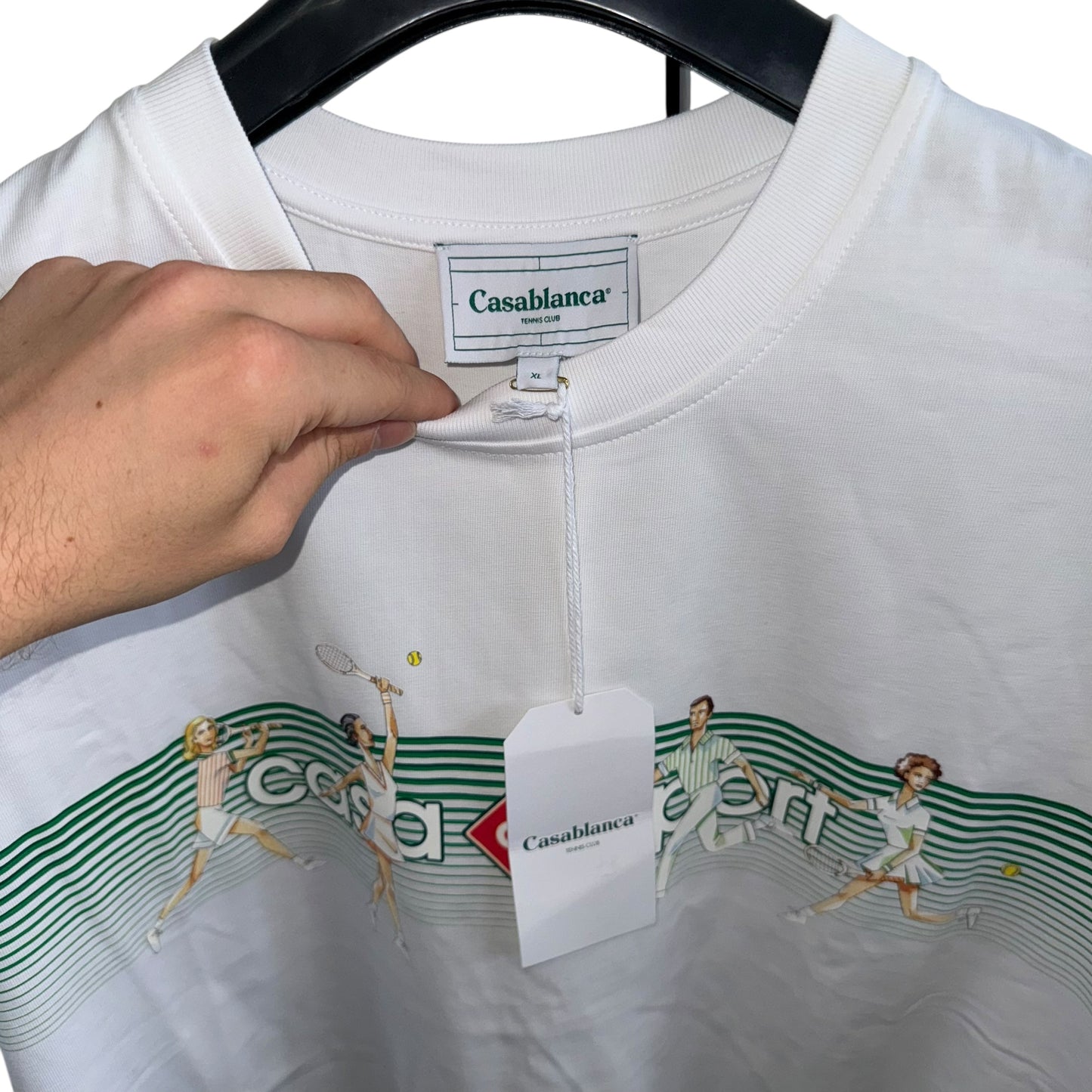 CasaBlanca T-shirt (XL / XXL, 23.5”)