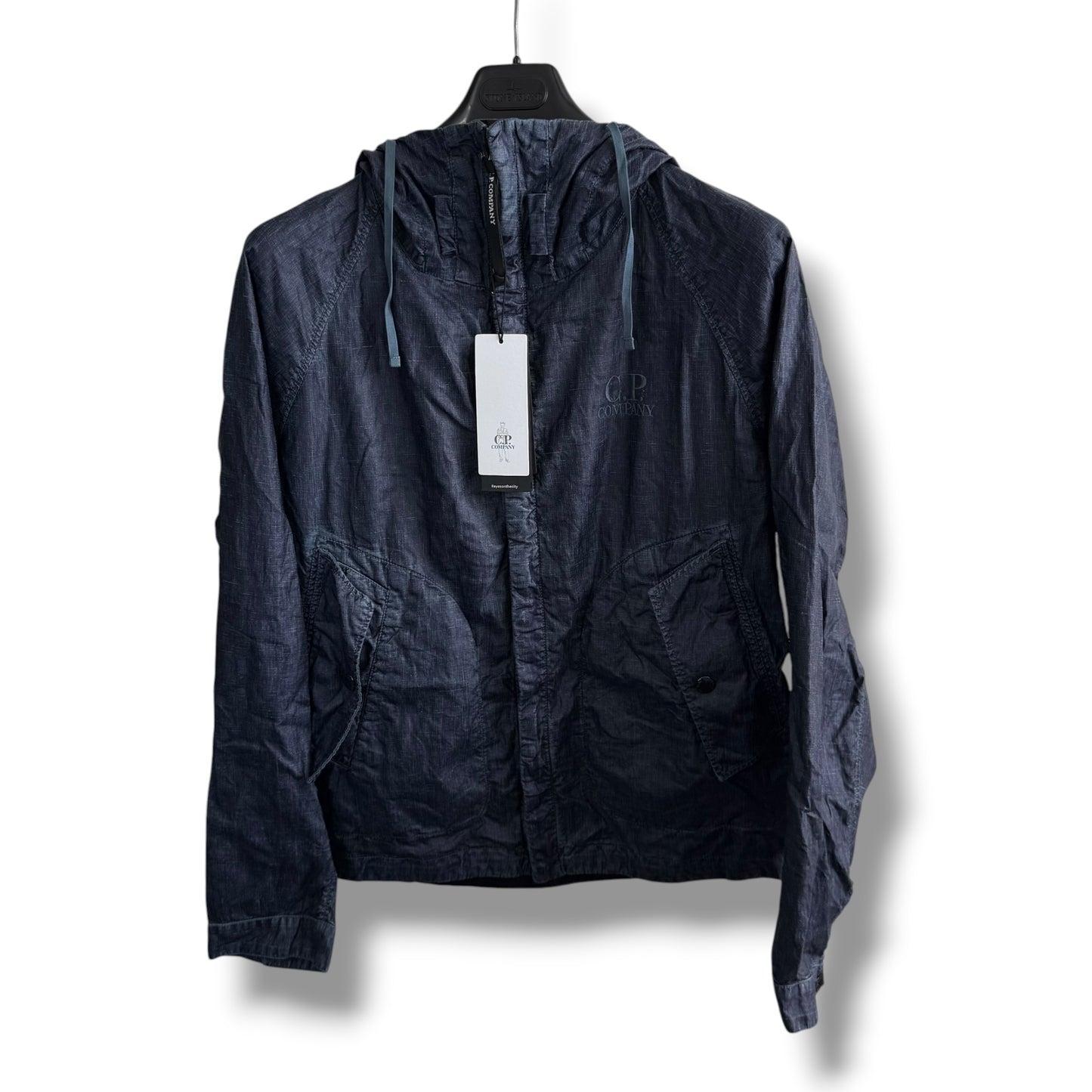 CP Company Lino Wax Jacket (M, 22.5”)