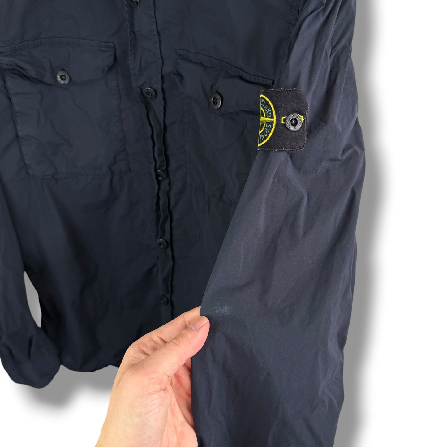 Stone Island Buttoned Overshirt (XL, 23”)