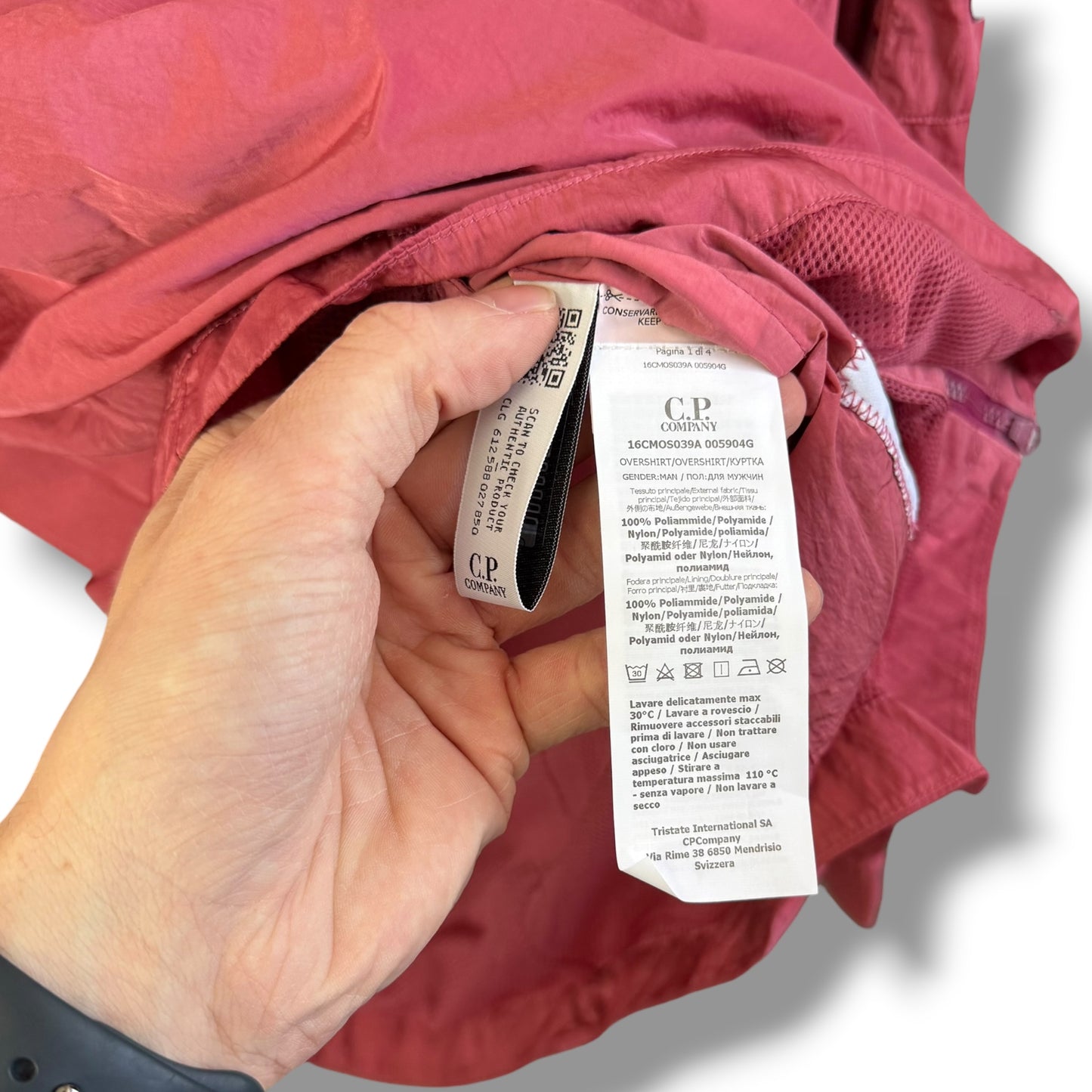 CP Company Chrome Overshirt (L, 23”)