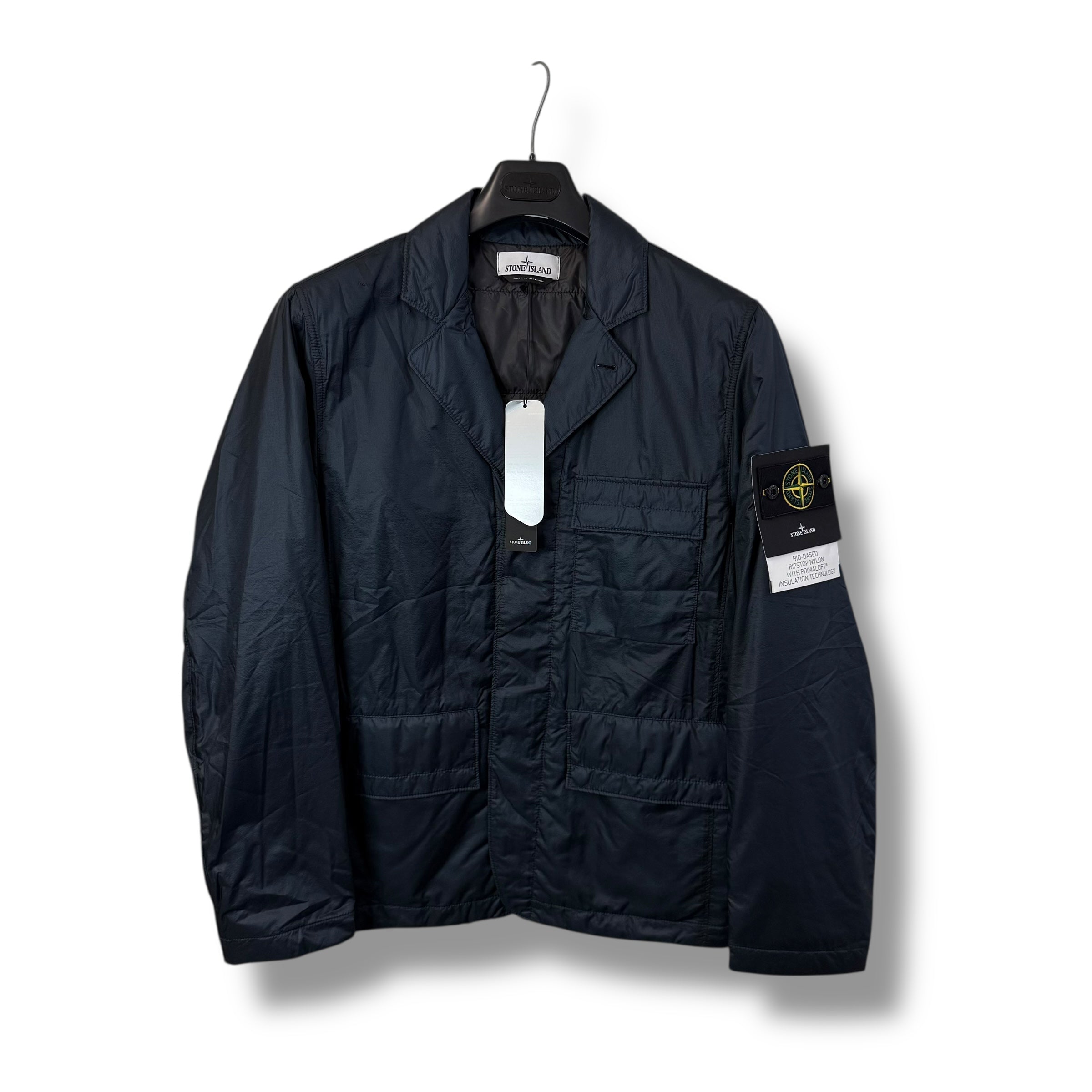 Stone Island Bio Based Ripstop Nylon Primaloft (XL, 24”) – Clobber Island