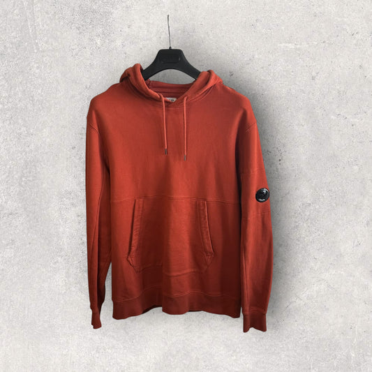 CP Company Burnt Orange Hoodie (XXL, 24.5”)