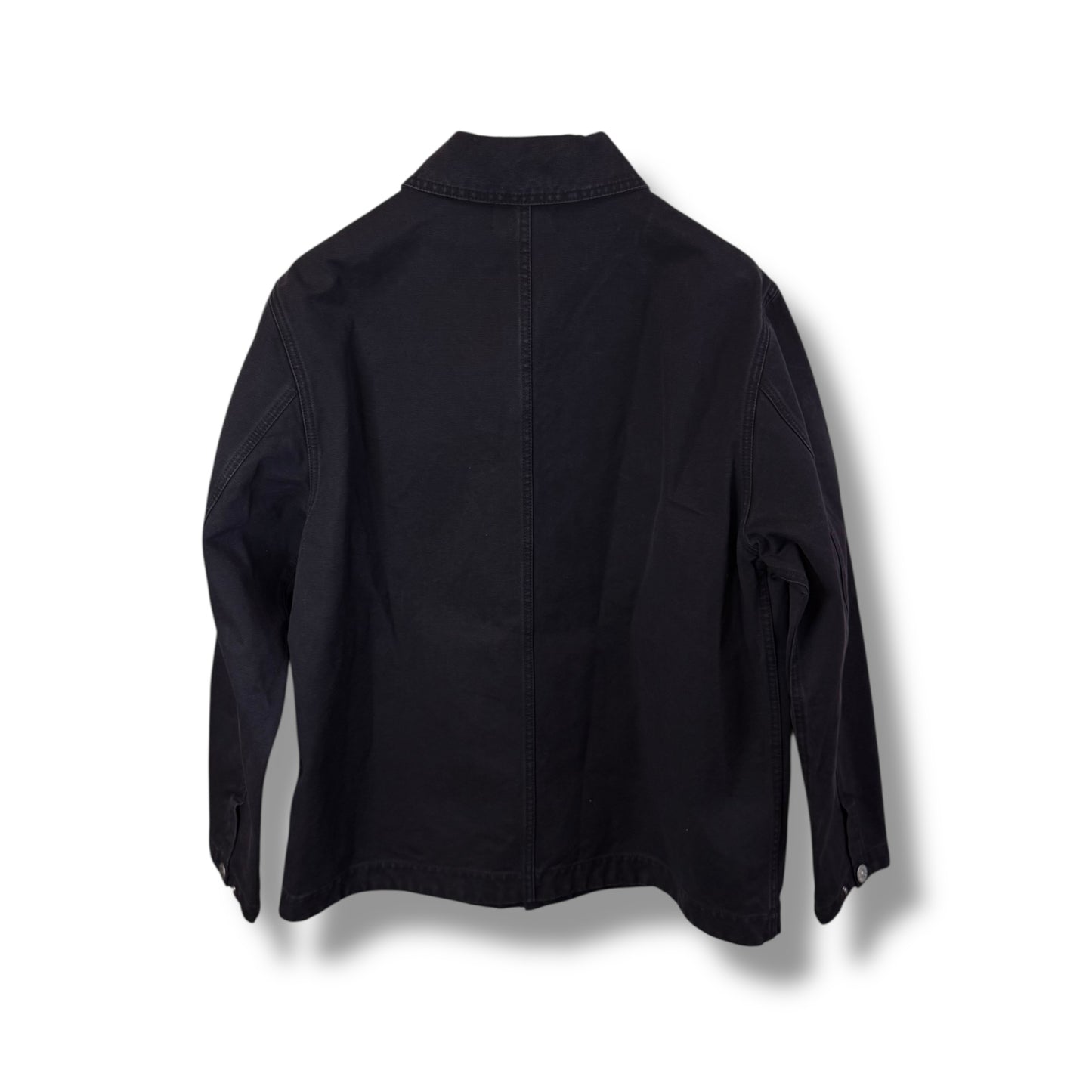 Stone Island Marina Plated Cotton Canvas Jacket (XL, 25”)