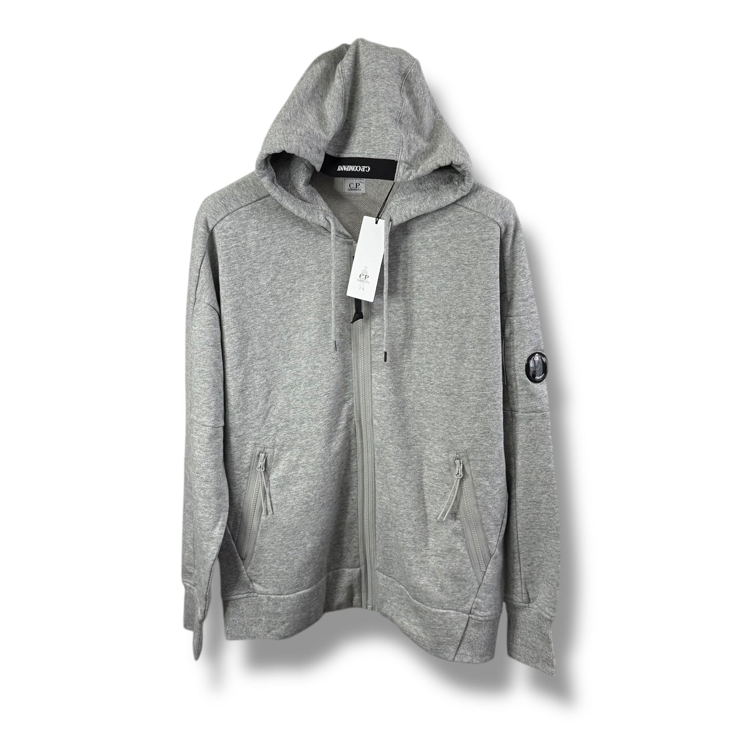 CP Company Zip Hoodie (L, 22.5”)