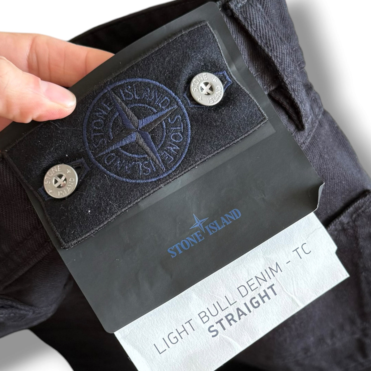 Stone Island Light Bull Denim - TC Straight Jeans (31”)